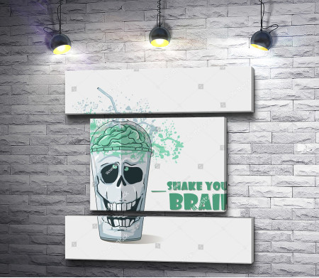 Постер "Shake your brain"