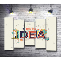 Постер "Все начинается с идеи"