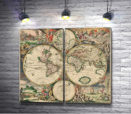 Карта античного мира 