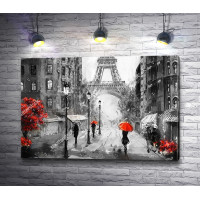 Черно-белый Париж в живописи (Франция)