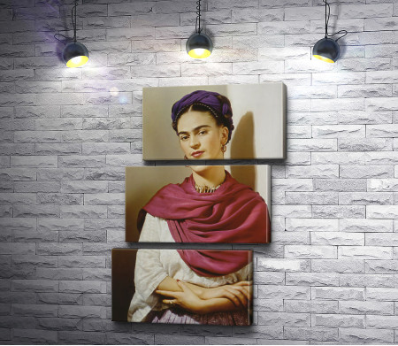 Фрида Кало в цветном портрете - Николас Мюрей