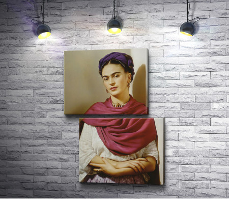 Фрида Кало в цветном портрете - Николас Мюрей
