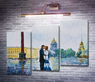 Поцілунок в Санкт-Петербурзі