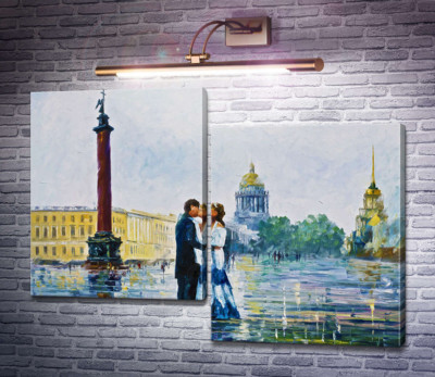 Поцілунок в Санкт-Петербурзі