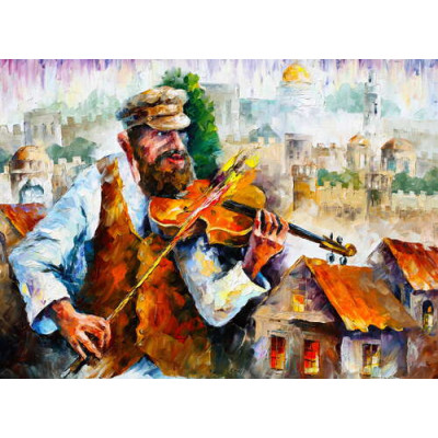 Скрипач в Иерусалиме