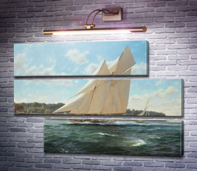 Вестворд на всех парусах у Кауса