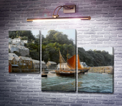 Рыбацкие лодки в Кловелли, Северный Девон