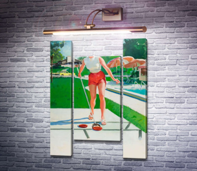 Игрок в Шаффлборд