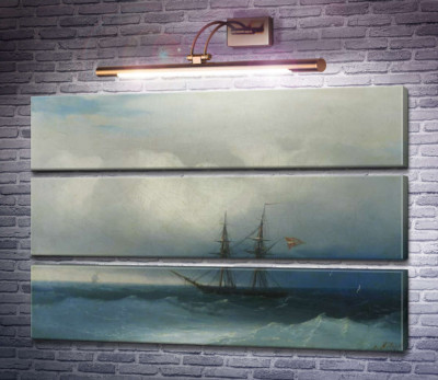 Штормовое море близ Биаррица