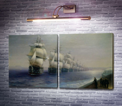 Огляд Чорноморського флоту в 1849 році