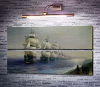 Огляд Чорноморського флоту в 1849 році