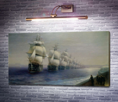 Смотр Черноморского флота в 1849 году