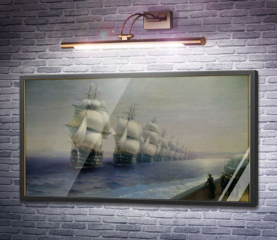 Смотр Черноморского флота в 1849 году