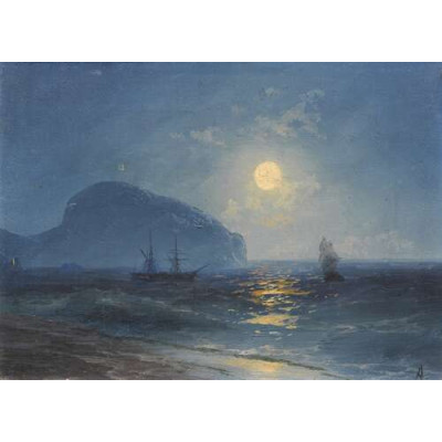 Море в лунном свете