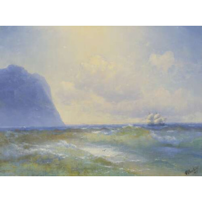 Корабль в море