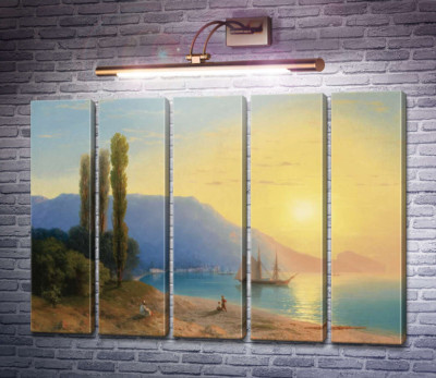 Закат над Ялтой