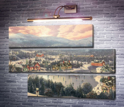 Пейзаж с катком