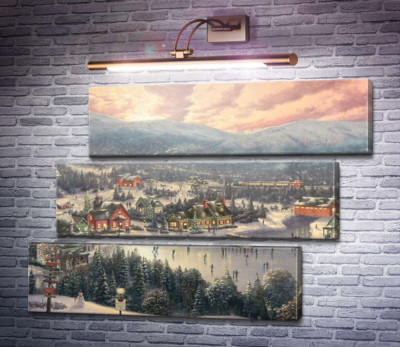 Пейзаж з катком
