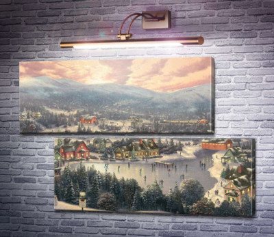 Пейзаж з катком
