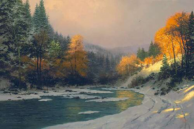 Осенний снег