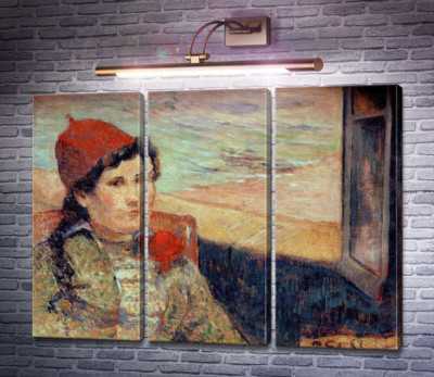 Дівчина біля вікна