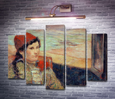 Дівчина біля вікна