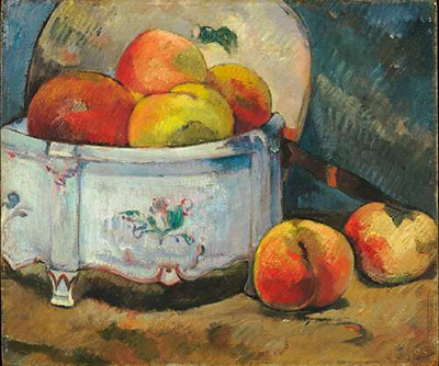 Натюрморт с персиками, 1889
