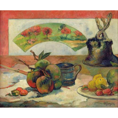 Натюрморт с веером, 1889