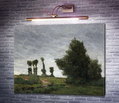 Пейзаж с тополями, 1875