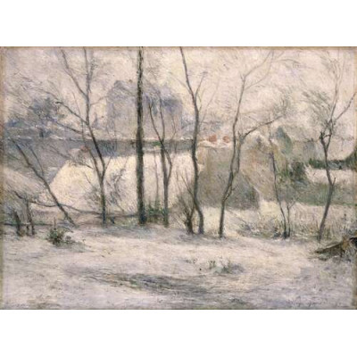 Сад під снігом, 1879