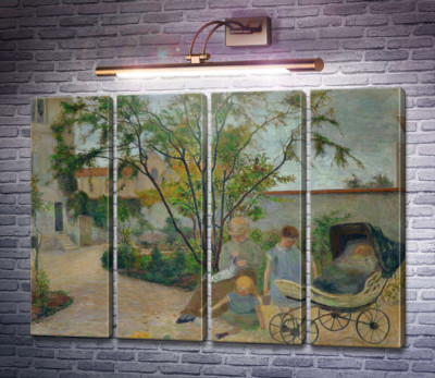 Сад на вулиці Каркель, 1882