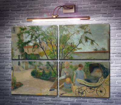 Сад на вулиці Каркель, 1882
