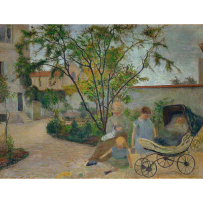 Сад на улице Каркель, 1882