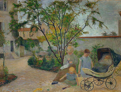 Сад на улице Каркель, 1882