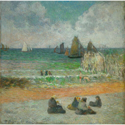 Купание, Дьепп, 1885