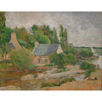 Прачки в Понт-Авене, 1886