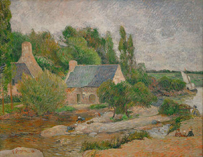 Прачки в Понт-Авене, 1886