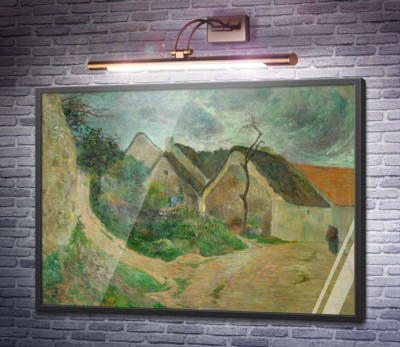 Деревенская улица, Озни, 1883