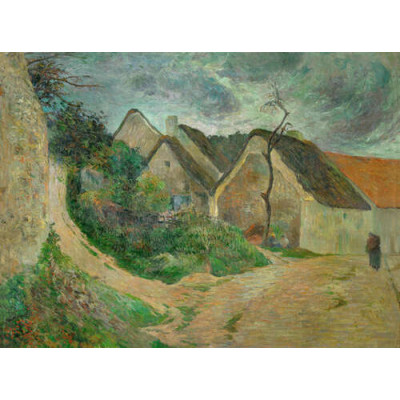 Деревенская улица, Озни, 1883