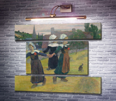 Бретонские девочки танцуют, 1888