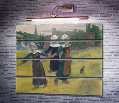 Бретонские девочки танцуют, 1888