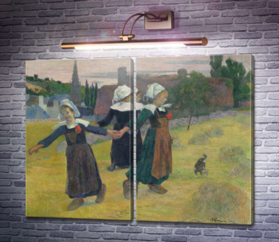 Бретонские девочки танцуют, 1888