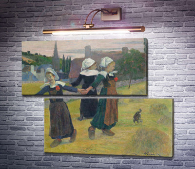 Бретонские девочки танцуют, 1888