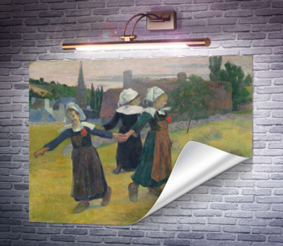 Бретонские девочки танцуют, 1888
