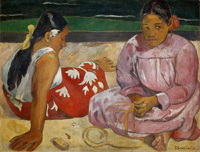 Женщины на пляже, 1891