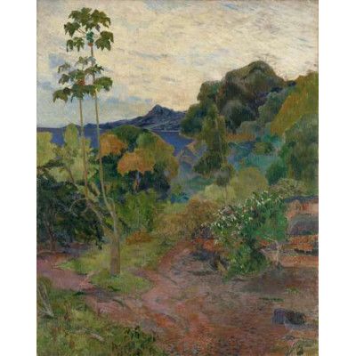 Мартиника, пейзаж, 1887