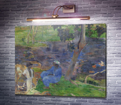 На берегу реки на Мартинике, 1887