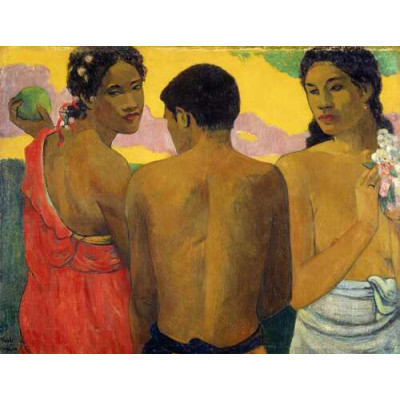 Три таитянца, 1899