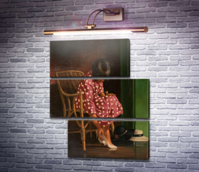 Белые туфли на шпильке