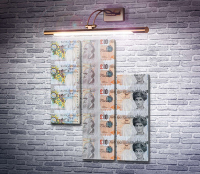 Фальшивые £ 10 с изображением леди Ди